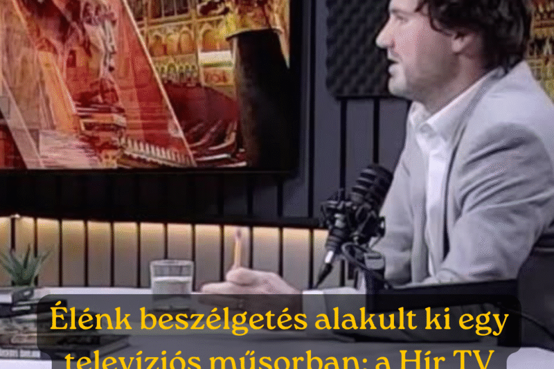 „Nagyon nehéz a piacról megélni” – panaszkodott a Hír Tv műsorvezetője a Fidesz szóvivőjének