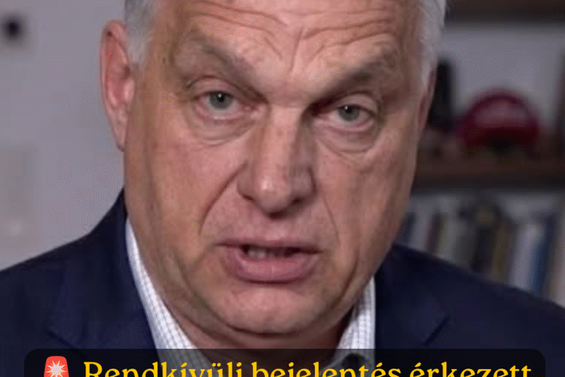 Rendkívüli bejelentést tett pár perce Orbán Viktor: Sokkoló döntést hozott!