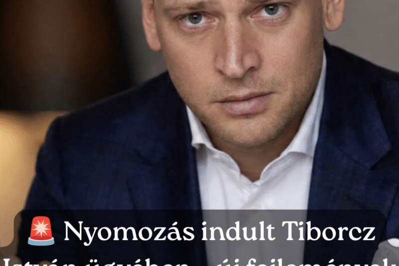 Szorul a hurok Tiborcz körül: nyomozást indított a rendőrség!