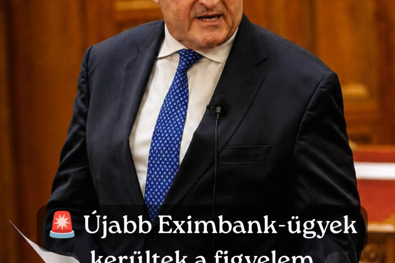 Kapitány István tárcája négy Eximbank-ügyben tett feljelentést ismeretlen tettes ellen – az ügyletek összértéke meghaladja az ezermilliárd forintot