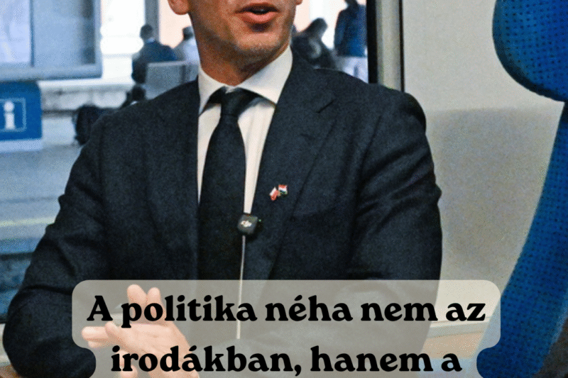 Magyar Péter vonatutazása: amikor egy hétköznapi helyzet politikai üzenetté válik