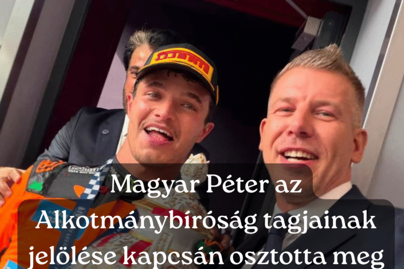Magyar Péter: A TISZA valódi alkotmányjogászt jelöl az Alkotmánybíróságra. A Mi Hazánk-Fidesz-Munkáspárt koalíció Schiffer Andrást. Összenő, ami…
