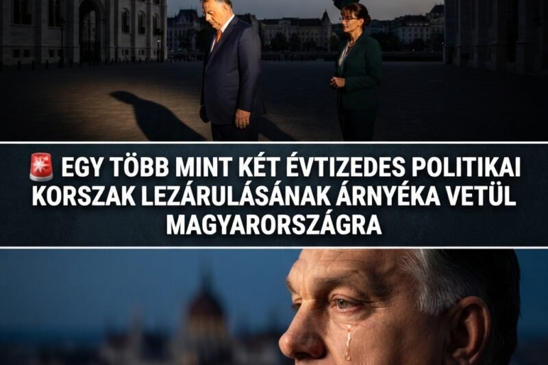 🚨 Egy több mint két évtizedes politikai korszak lezárulásának árnyéka vetül Magyarországra