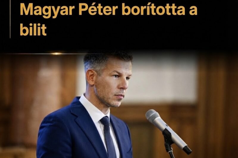 🔥 Fény derült egy 16 éves kormányzati állításra – Magyar Péter borította a bilit
