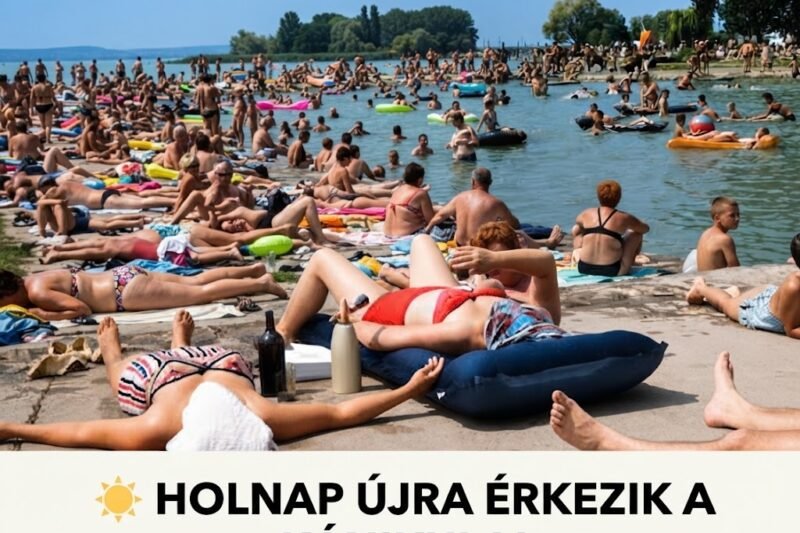 ☀️ HOLNAP ÚJRA ÉRKEZIK A KÁNIKULA!