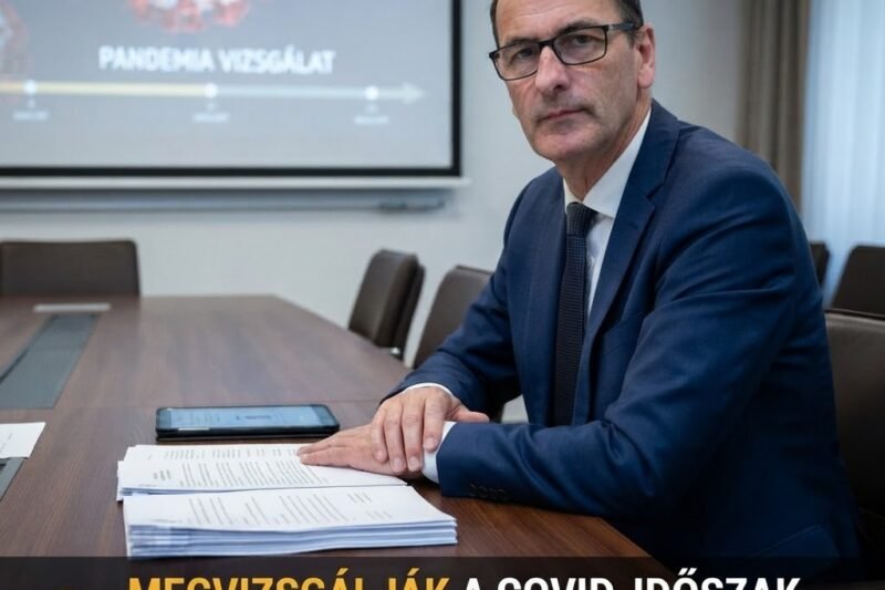 🔎 Hegedős Zsolt megkezdi a Covid-időszak döntéseinek kivizsgálását
