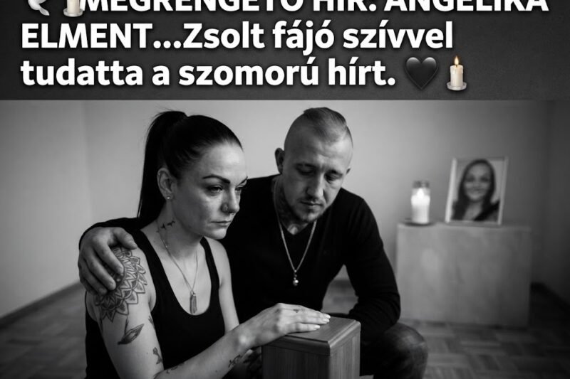 🕊️ FÁJÓ SZÍVVEL TUDATTA ZSOLT: ANGELIKA ELMENT…
