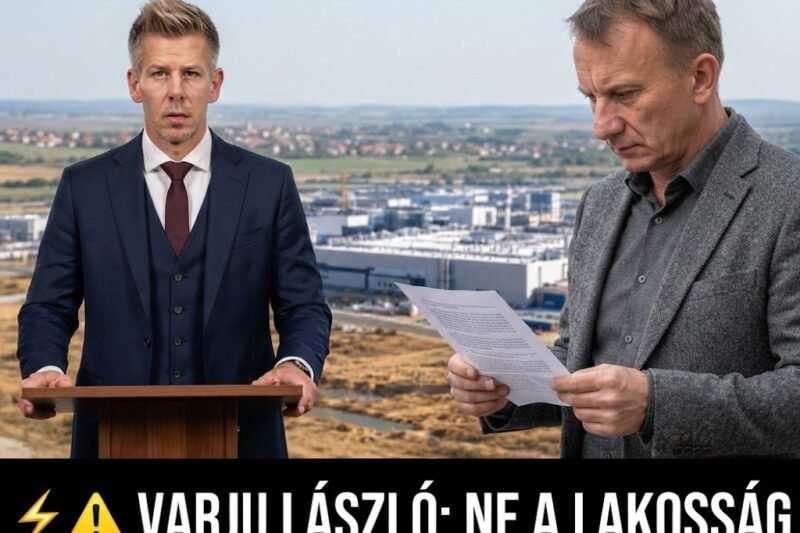 ⚠️ Varju László: „Ne a lakosság viselje egyedül a válsághelyzet terheit!”