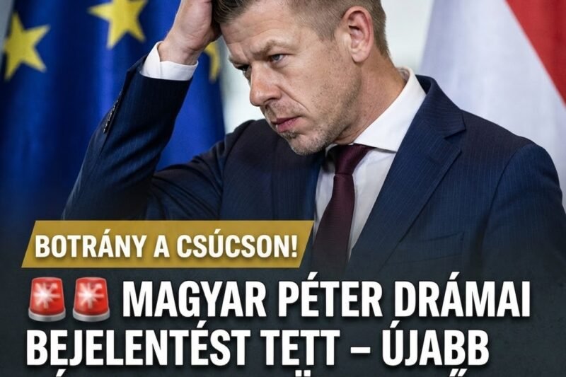🚨 Magyar Péter drámai bejelentése: amit feltártak, az minden elképzelést felülmúl
