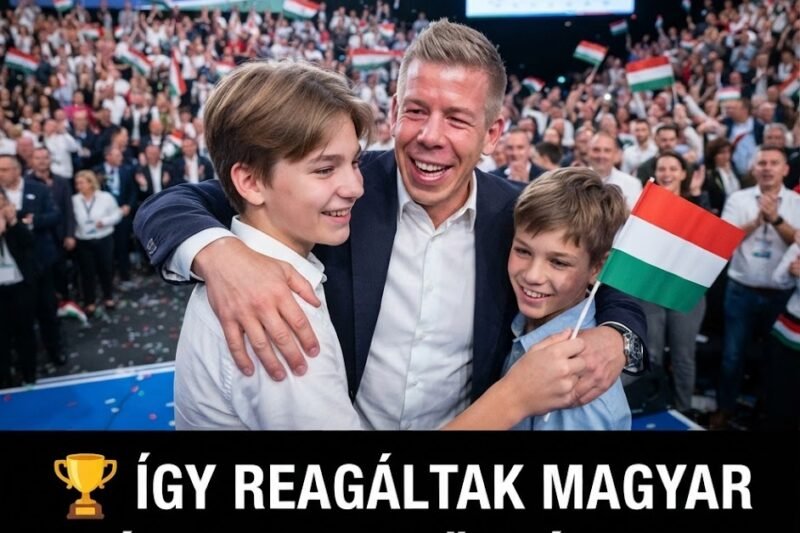 🏆 Így reagáltak Magyar Péter fiai a történelmi győzelemre – ezt kevesen várták