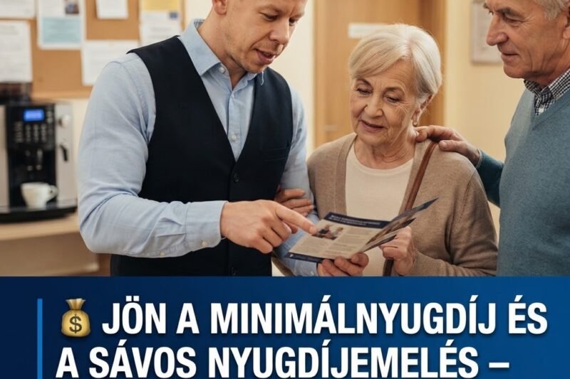 💰 Jön a minimálnyugdíj és a sávos nyugdíjemelés! Mutatjuk a számokat!