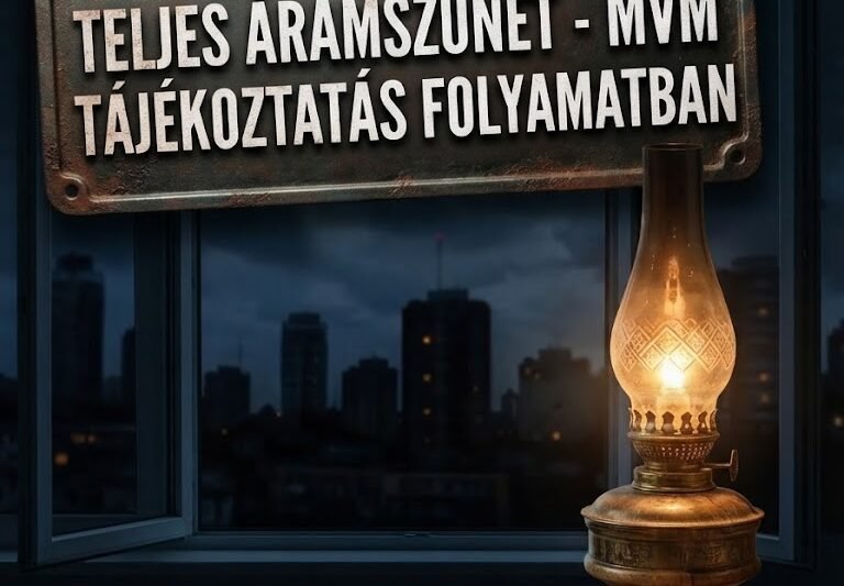 ⚡ Áramszünetre figyelmeztet az MVM – érdemes időben felkészülni