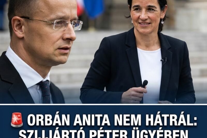 🚨 Orbán Anita nem hátrál: Szijjártó Péter kapcsán két ügyben is vizsgálat folyik!