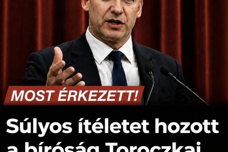 Súlyos jogerős ítéletet hozott a bíróság Toroczkai ellen! Mutatjuk: – MindenegybenBlog
