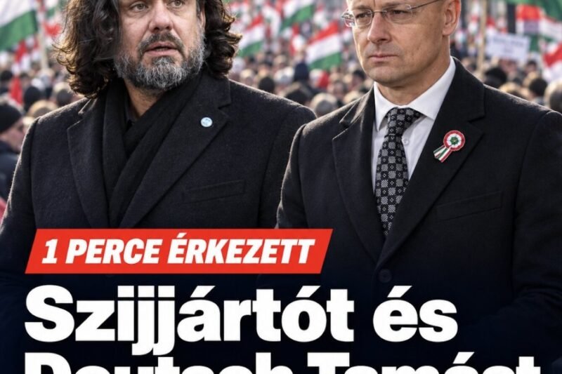1 perce érkezett : Szijjártót és Deutsch Tamást is kirúgnák! – MindenegybenBlog