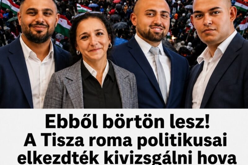 Ebből börtön lesz!A Tisza roma politikusai elkezdték kivizsgálni hova kerültek a milliárdok! – MindenegybenBlog