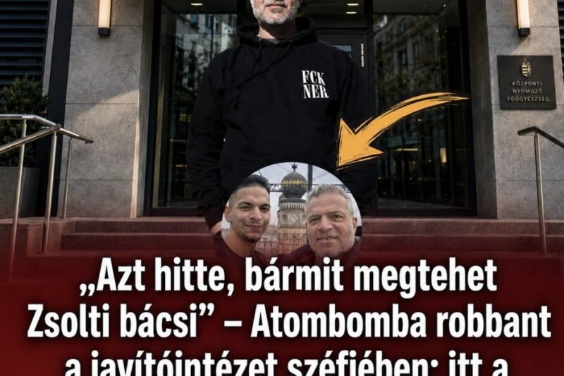 „Azt hitte, bármit megtehet Zsolti bácsi” – Atombomba robbant a javítóintézet széfjében: itt a videófelvétel, amit az ügyészség lefoglalt – MindenegybenBlog – Magyarország Kincsei