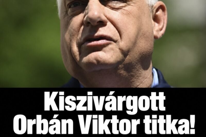 Kiszivárgott Orbán Viktor titka!igaznak bizonyult, amit sokan sejtettek! – MindenegybenBlog