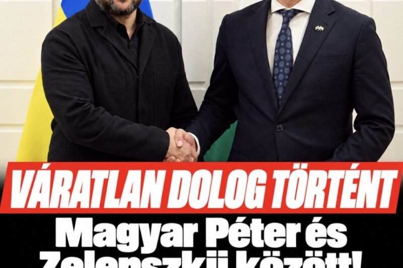 Váratlan dolog történt Magyar Péter és Zelenszkij és között ! A nemzetközi sajtó is felkapta! – MindenegybenBlog