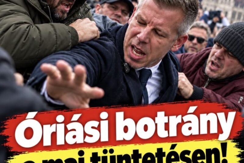 Óriási botrány a mai tüntetésen, a rendőröknek kellett intézkednie: Magyar Pétert vette célba az ismert bajkeverő – MindenegybenBlog